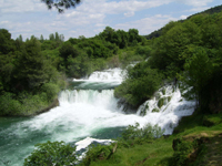 krka vízesés